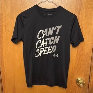 Youth Under Armour T-shirt Can’t Catch Speed Size YMD